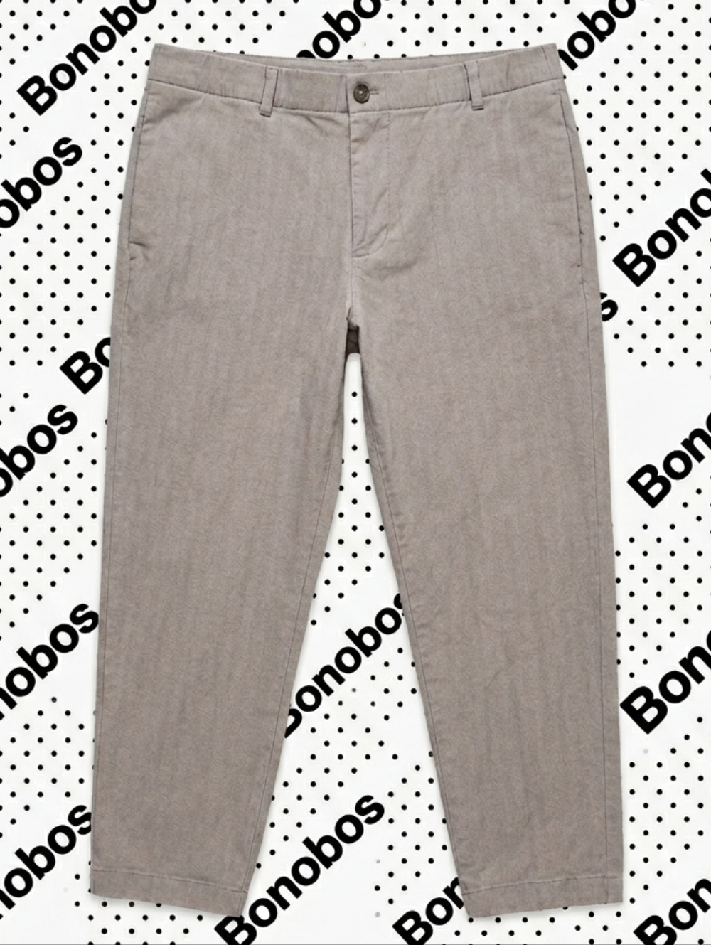 MEN'S - ​Bonobos "Off Duty" Khaki Herringbone Chino Jogger Pants
